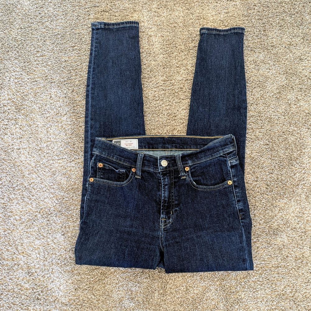 GAP Women's True Skinny Mid Rise Jean Size 28 | 6R - Picture 4 of 5